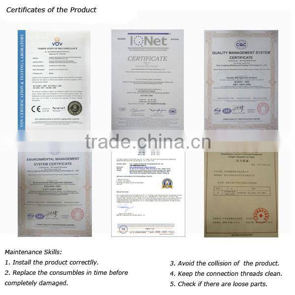 CNC plasma cutting machine used plasma torch lifter