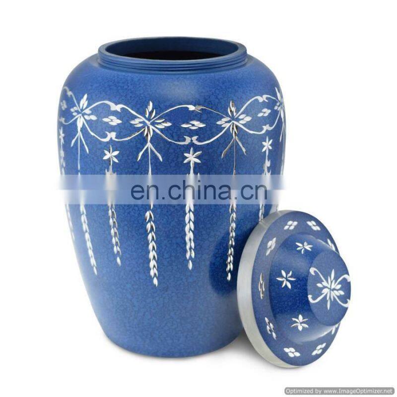 ALUMINIUM HAND CRAFTED URNS