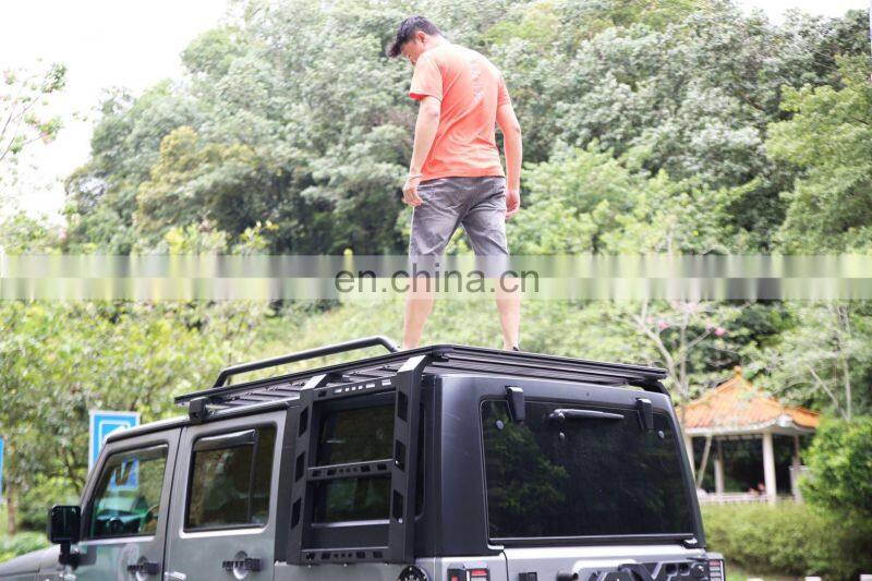 Offroad Steel Roof Rack for Jeep wrangler JK Auto Luggage Carrier 4x4 accessory maiker manufacturer