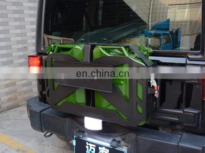 Offroad Rear Tank Holder with Two 20L Oil Boxes for Jeep Wrangler JK 07+ c4x4 accessory maiker manufacturer