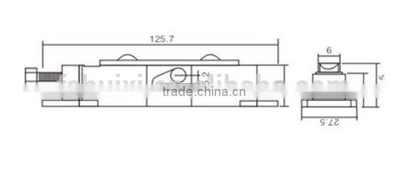 HL011 cheap good quality sliding hardware