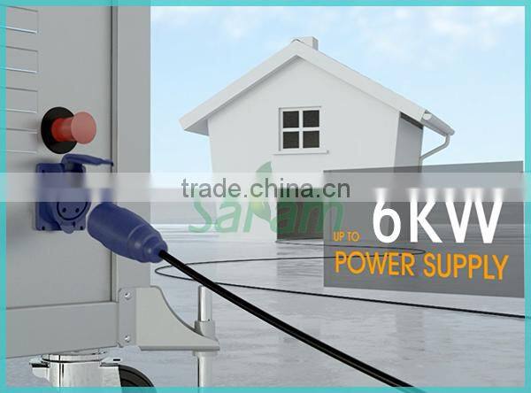 High Convenience 6000W 220V Power Output Solar System Home