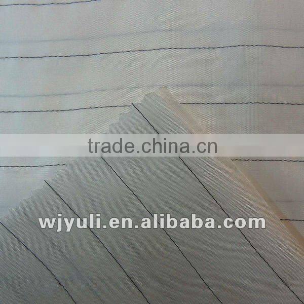 polyester yarn dyed fabric for lining and clothing