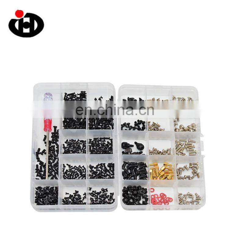 Universal  Electronic Screw with Clear Plastic Divided Box Mini Digital  Mechanical Electric Screw Set