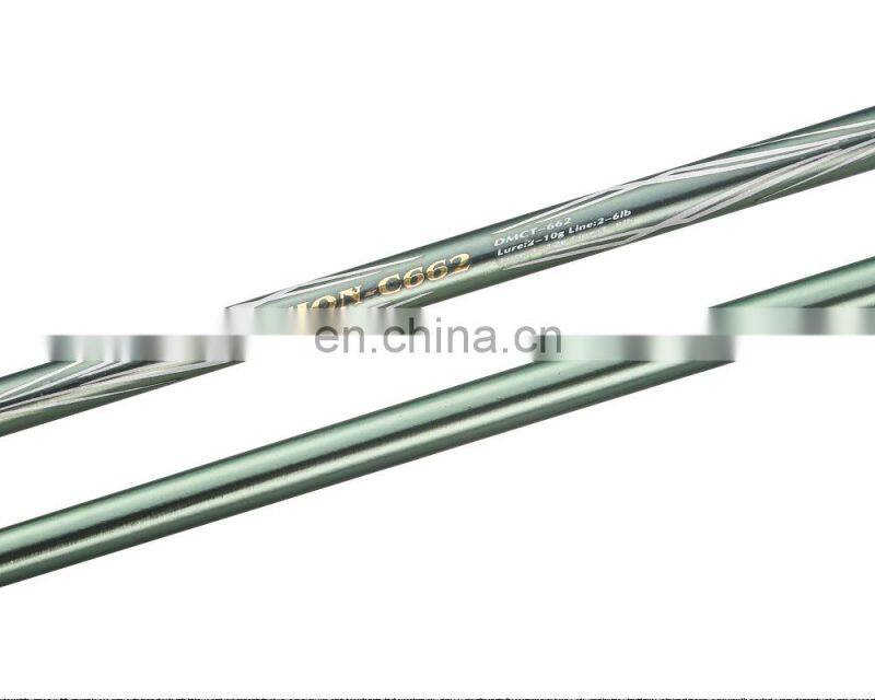 JOHNCOO1.68m 1.8m 1.98m 2.1m Spinning Fishing rod 2 Tips L ML Casting Fishing Rod Fast Action 2-10g Light Weight Rods