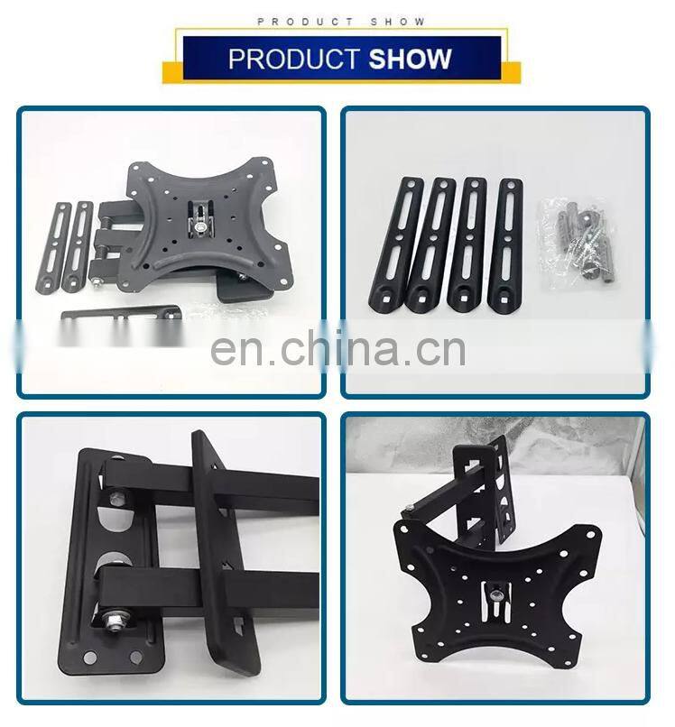 Cold Rolled Steel Full Motion TV Wall Mounts Stands for 32"-55" LED LCD