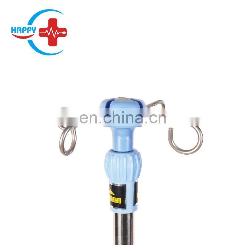 HC-M093 Factory Price Hospital Medical Stainless Steel Infusion Stand IV Pole IV Drip Stand
