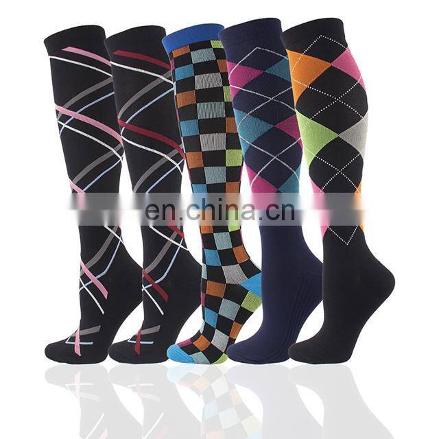 Men Women Varicose Athletic Fun Stocking Compression Sport Socks