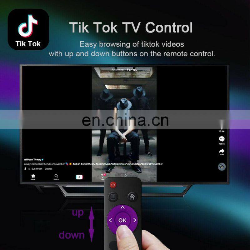 The latest Android 10.0 TV Box supports tiktok H96 Mini V8 RK3228A 1G/2G