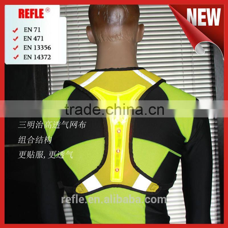 bicycle jersey with reflective tape
