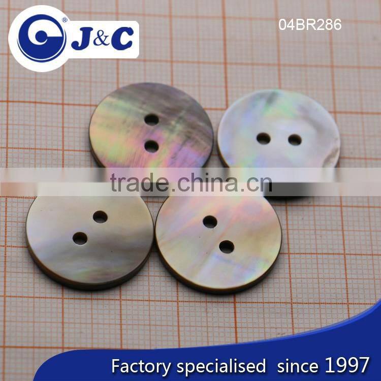 J&C Brown MOP shell buttons,pearl shell buttons for fashion shirt.BR286