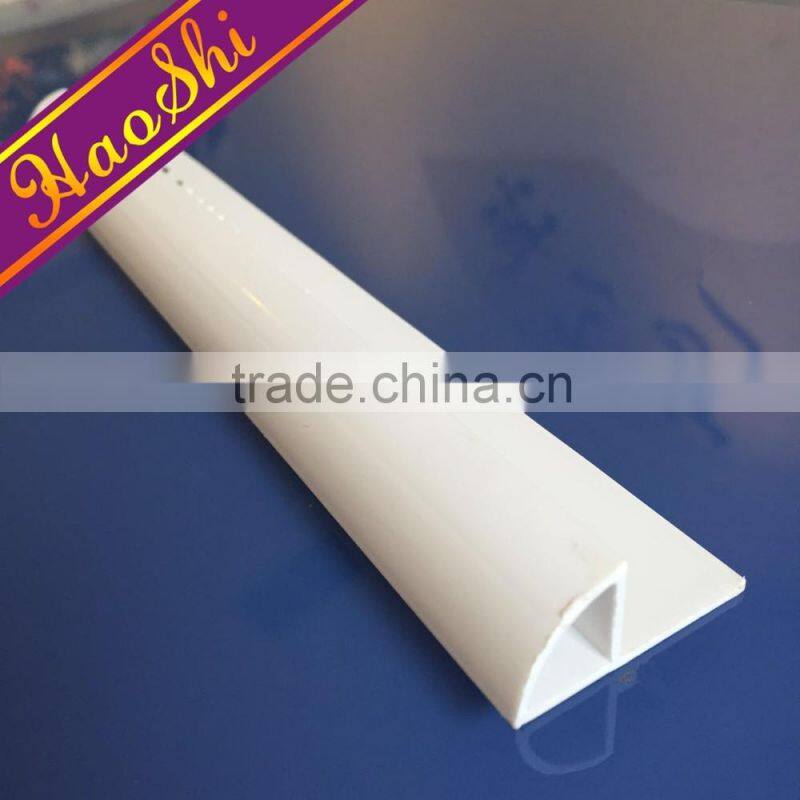 High quality edging plastic carpet tile trim