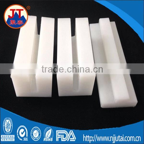Pure white virgin material UHMWPE block