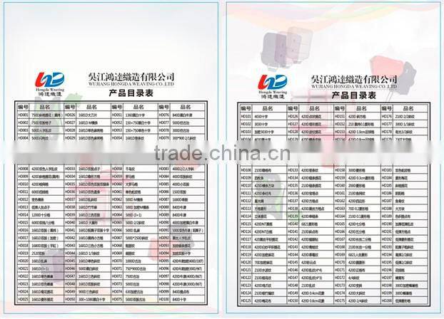 100% Polyester Oxford Fabric Using For Bags/Luggages/Shoes/Tent