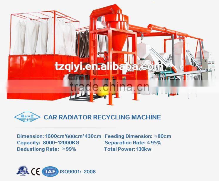 2015 CE High Quality Output Waste Radiator Separating and Recycling Machine