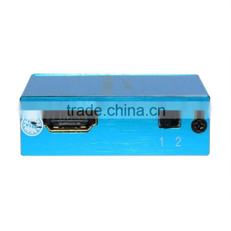 High Quality Bi-directional switcher r 1x2 HDMI switcher for Ps3 Xbox 360 DVD Blu-ray