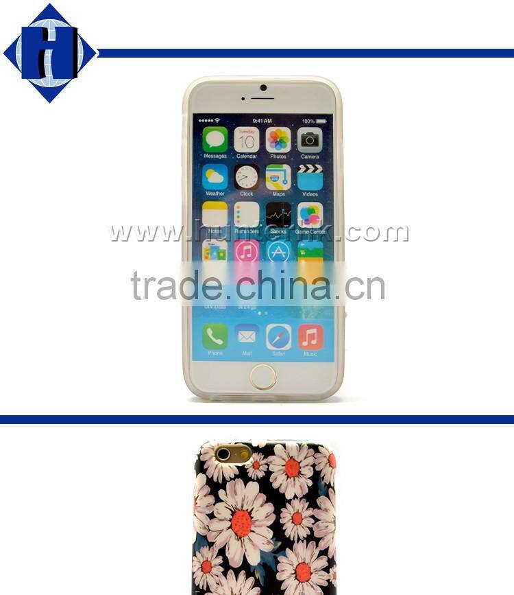Beautiful Flower TPU Printed Case For iPhone 6S