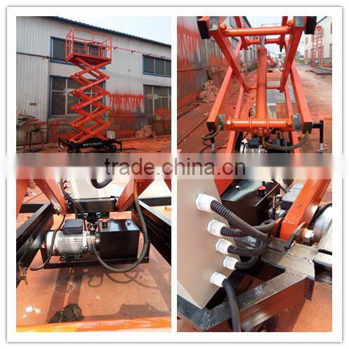 hydraulic scissor vehicle lift/car scissor lifts/1 ton hydraulic scissor lift