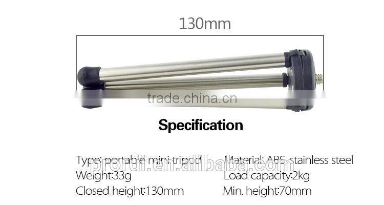 new product 2016 aluminum tripod professional video camera tripod