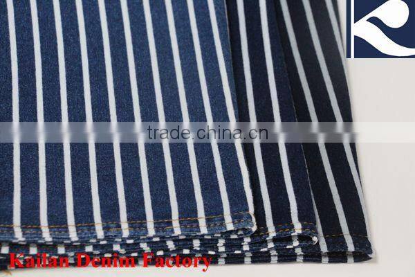 Wholesale 170 gsm Stripe Jersey Knitted Denim Fabric