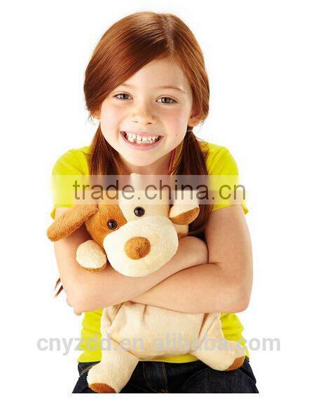 plush cover for rubber hot water bottle/cold bag soft cover