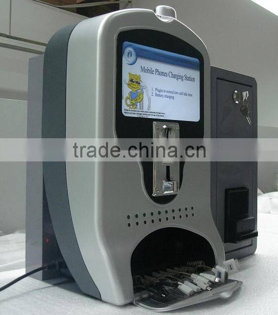 Coin and Bill operated Mobile Charging Station