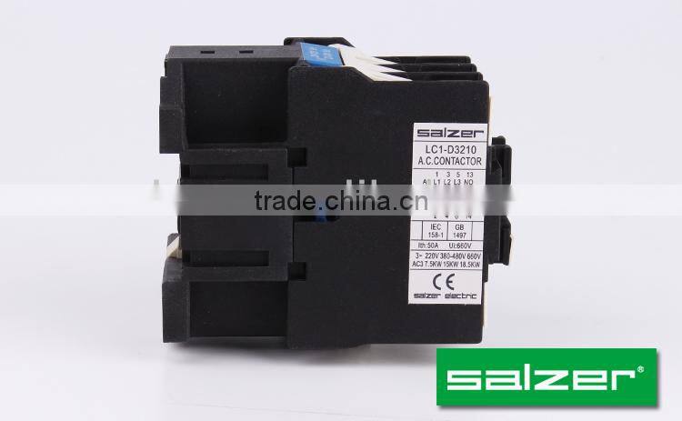 Salzer Old Type SALC1-D3210 3p AC Contactor