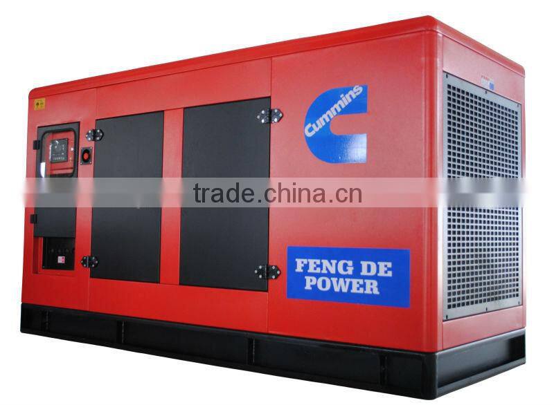 200kva silent 50hz generator set with CE,ISO