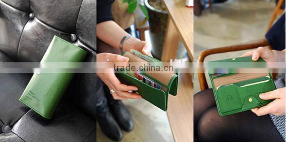 Newest Design Elegant Lady Foldable Long Credit/ID Cards Protective Holder