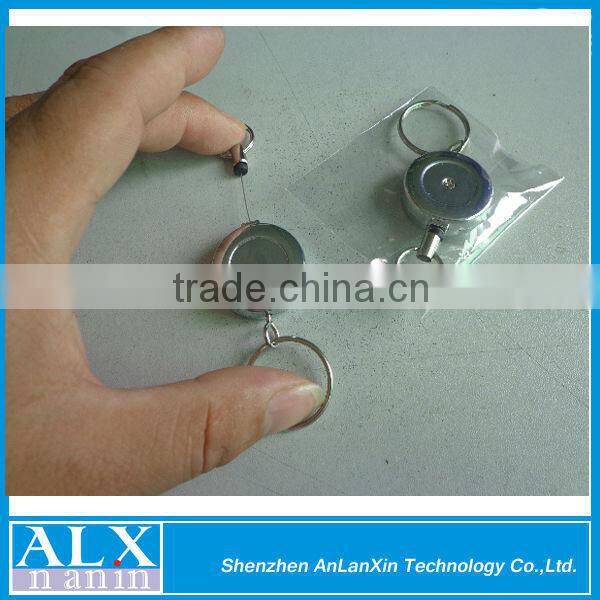 High quality purple retractable heavy duty badge reel