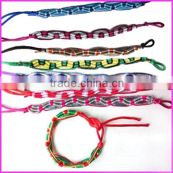 FL0905-3 Hot Sale Woven Knot Friendship Bracelet,cheap friendship bracelet for sale,Braided Rope Bracelet