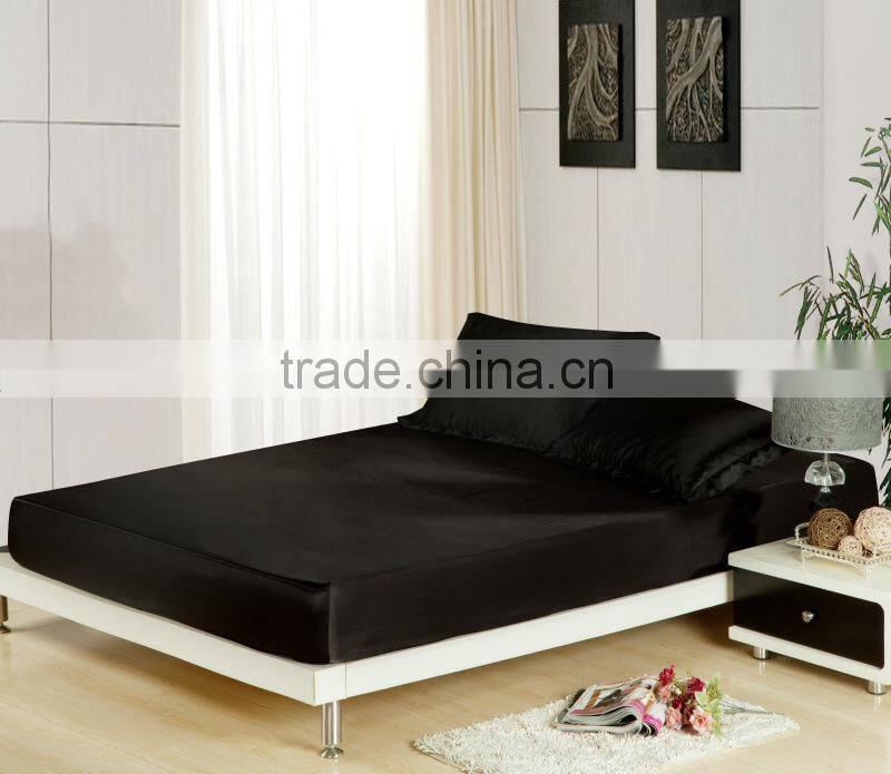 china supplier wholesale thai silk bed covers, fitted bed skirt, fitted cover, silk mattress protector