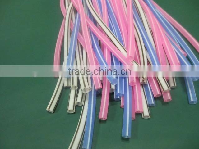 hot seller dual color silicone shisha hose with FDA/LFGB food grade