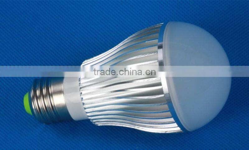 High lumen CRI>80 PF0.9 led bulb e27 b22 3w 5w 7w 9w 12w 18w 24w aluminum led bulb lamp 2 years