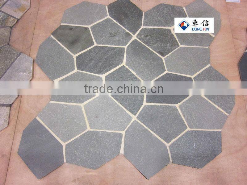 Rusty Slate Mesh Stone Tile