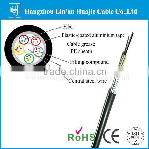GYTA53 6 core fiber optic cable