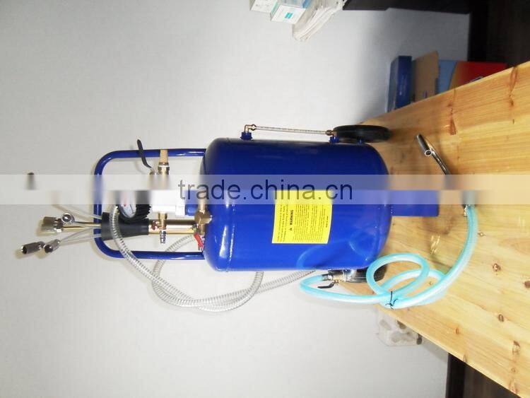 Top grade hot sale 20 gal self-evacuating oil drain tank