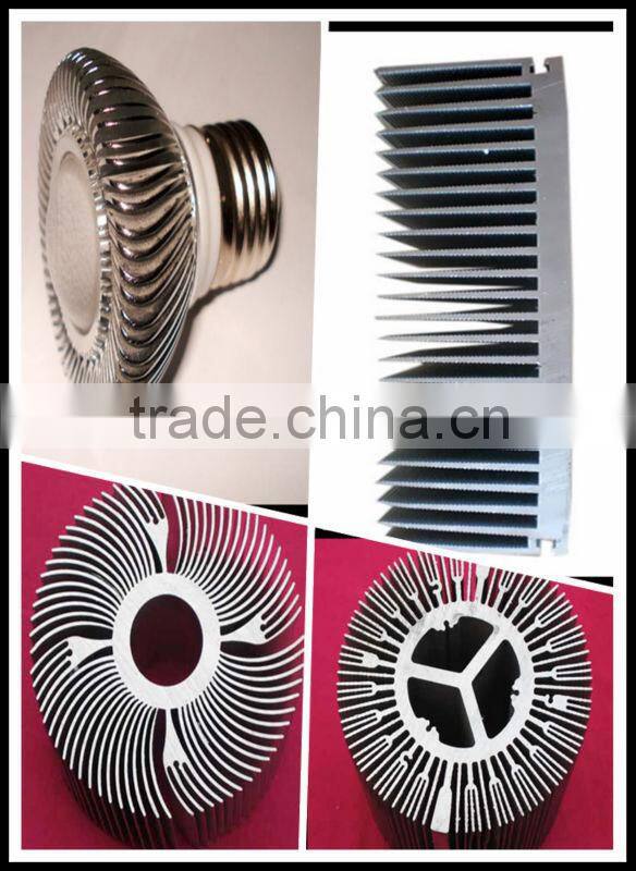 customized 6063 aluminum extrusion shell for car power inverter