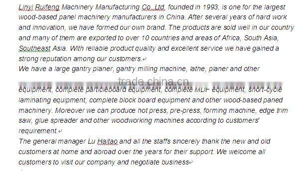 2800T laminating hot press/melamine hot press