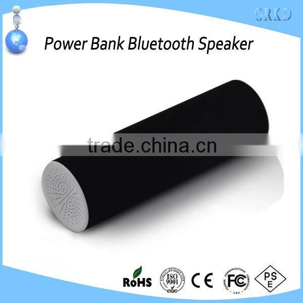 2015 new creative mobile power bank 4000mah with bluetooth speaker