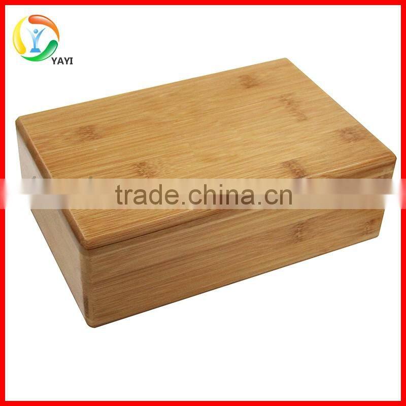 Wholesale Durable Natural Bamboo Yoga Block