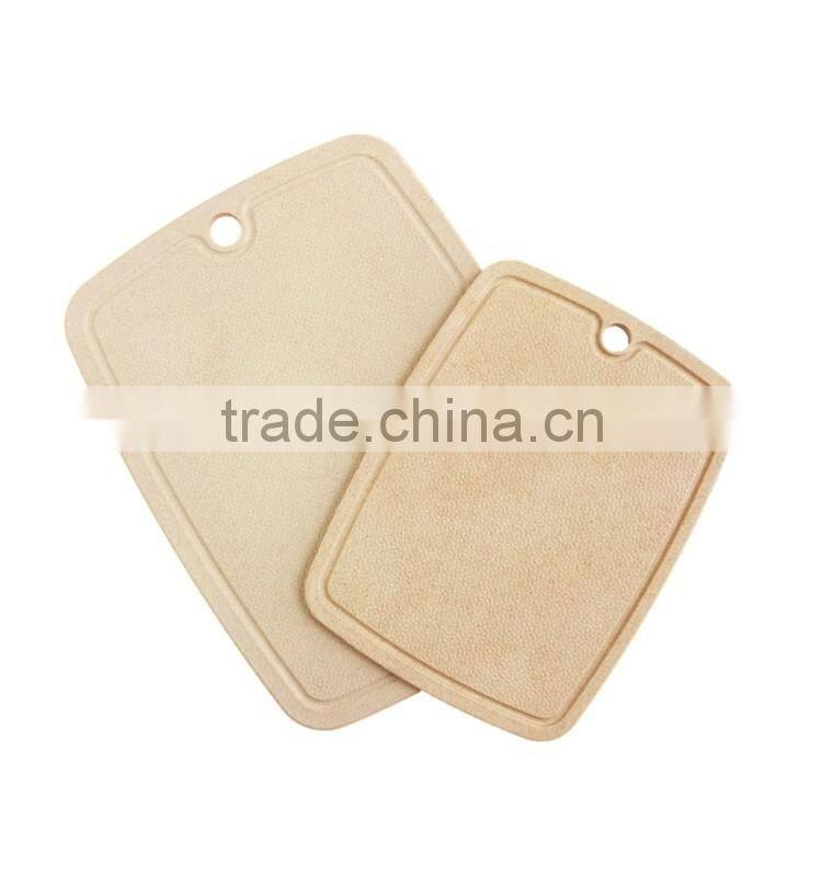 2016 hot selling natural bamboo fiber cutting board set