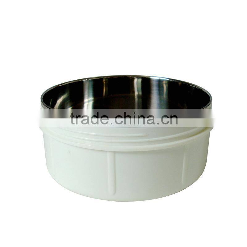 stainless steel 3 layers collapsible thermos lunch boxes with fork and chopstick