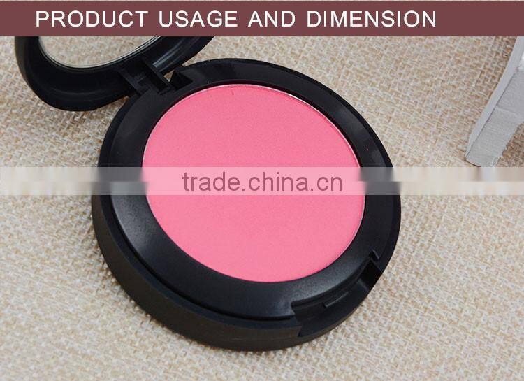 Professional beauty mineral waterproof compact face powder blusher balls