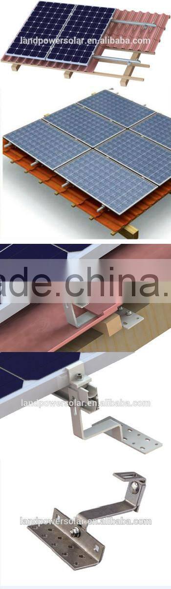 HOT SELL Tile Roof Solar Mounting Solar Panel Mounting Systems