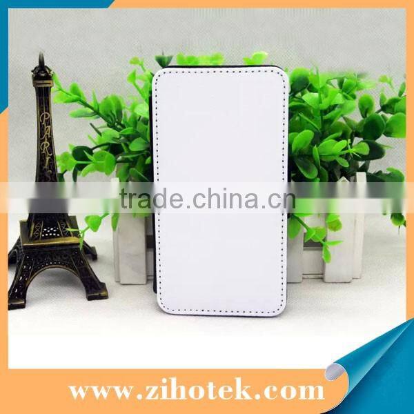 Sublimation blank leather case for Samsung S6,flip cover case for Samsung Galaxy S6