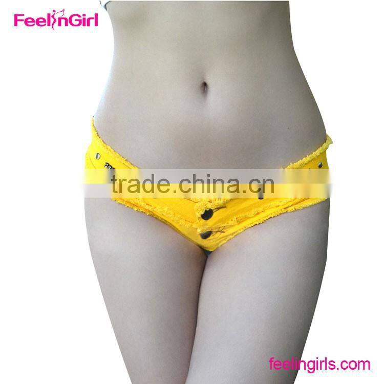 Sexy Women Slim Fit Candy Color Short Pants