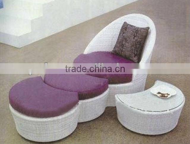pe round rattan chair/dining room chair