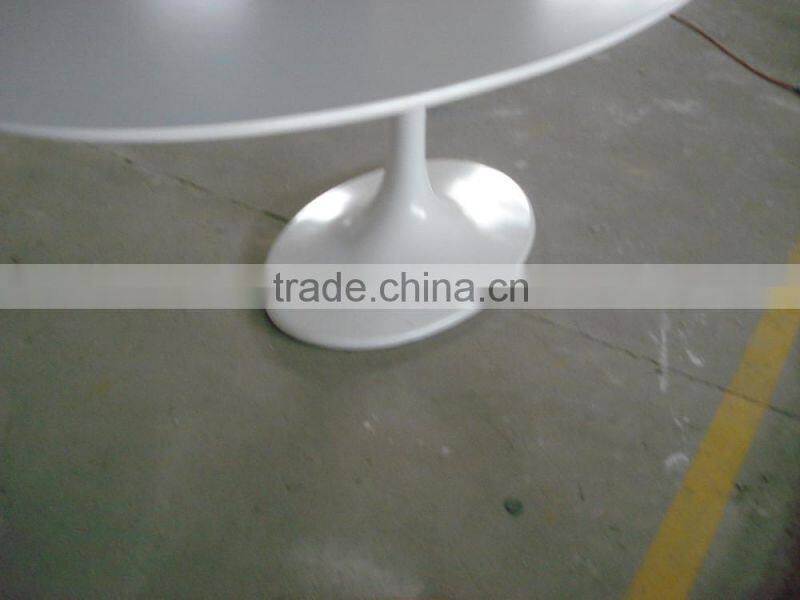 dining room fiberglass oval tulip table
