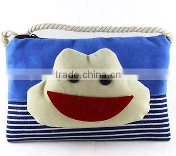Lovely Girls' Handmade Animal Plush Small bag/plush pencil bag